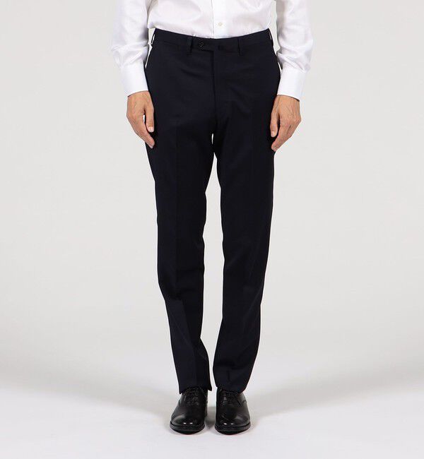 TOMORROWLAND MENS「ウールツイル ノープリーツスリムスラックス HORIZON TWILL  E.Zegna」|スラックス|