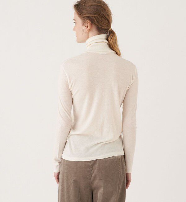 GALERIE VIE「GALERIE VIE コットンカシミヤ タートルネックプルオーバー」|Tシャツ・カットソー|