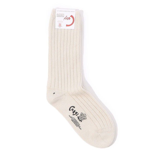 TOMORROWLAND GOODS「corgi Cashmere Cotton Socks」|ソックス|13 ライトグレー