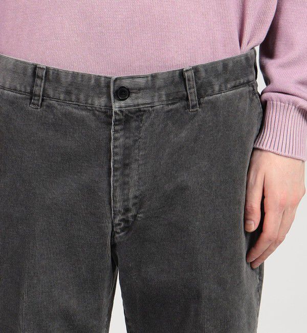 TOMORROWLAND MENS「ストレッチコーデュロイ スリムストレートパンツ」|チノ|