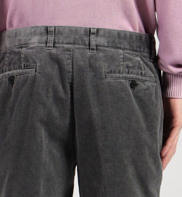 TOMORROWLAND MENS「ストレッチコーデュロイ スリムストレートパンツ」|チノ|