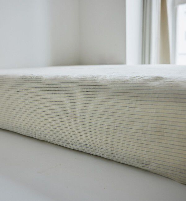 TOMORROWLAND HOME「ストライプリネン フラットシーツ（シングル）」|その他|