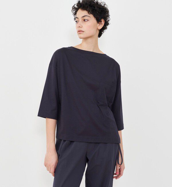 GALERIE VIE「ファインコットン ビッグTシャツ」|Tシャツ・カットソー|