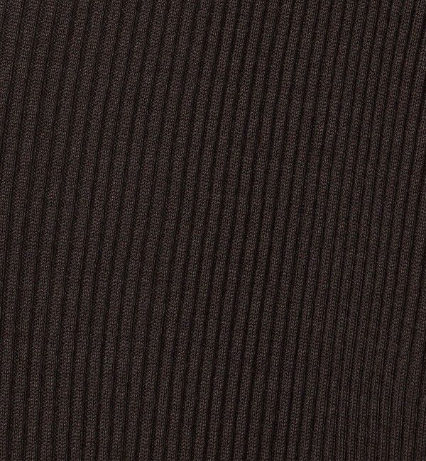 DES PRES「シルクコットンリブ Uネックプルオーバー」|Tシャツ・カットソー|