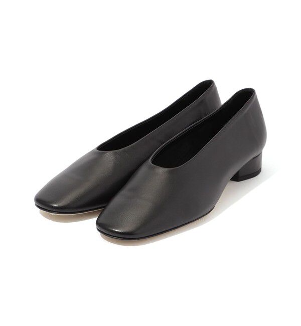 TOMORROWLAND GOODS「Aeyde DELIA ナッパレザー ローヒールパンプス」|パンプス|19 ブラック