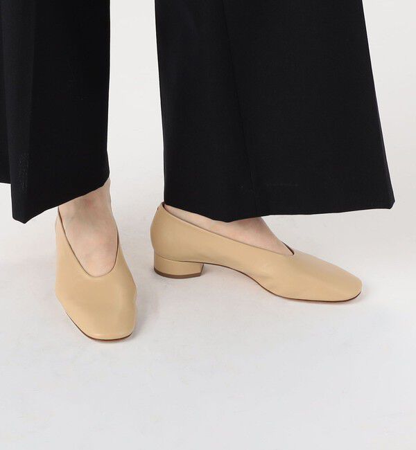 TOMORROWLAND GOODS「Aeyde DELIA ナッパレザー ローヒールパンプス」|パンプス|