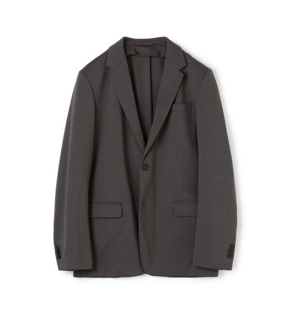 TOMORROWLAND MENS「ストレッチポンチ シングルブレステッド2Bジャケット」|テーラードジャケット|17 チャコールグレー