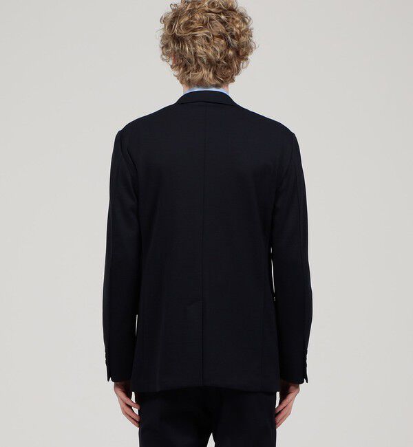 TOMORROWLAND MENS「ストレッチポンチ シングルブレステッド2Bジャケット」|テーラードジャケット|