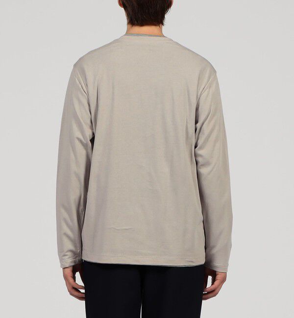 TOMORROWLAND MENS「ストレッチ天竺 レイヤードカットソー」|Tシャツ・カットソー|