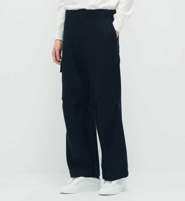 CABaN「CABaN ウールメルトンジャージ カーゴパンツ」|チノ|