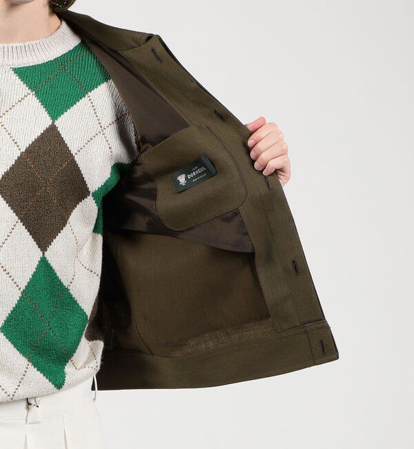 TOMORROWLAND MENS「パタゴニアウールソラーロ フライトジャケット DORMEUIL」|ブルゾン・スタジャン|