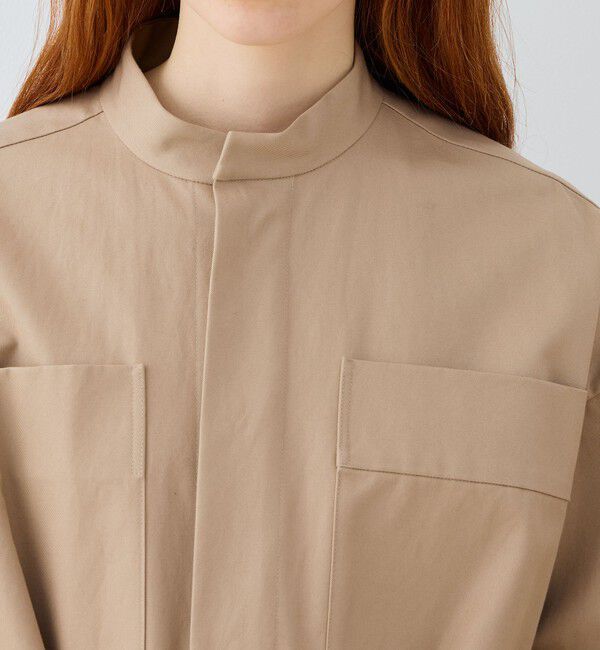 GALERIE VIE「ドライコットンギャバジン フロントポケットコート」|その他|