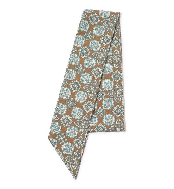 TOMORROWLAND GOODS「TOMORROWLAND シルク スカーフ」|バンダナ・スカーフ|63 ブルー系