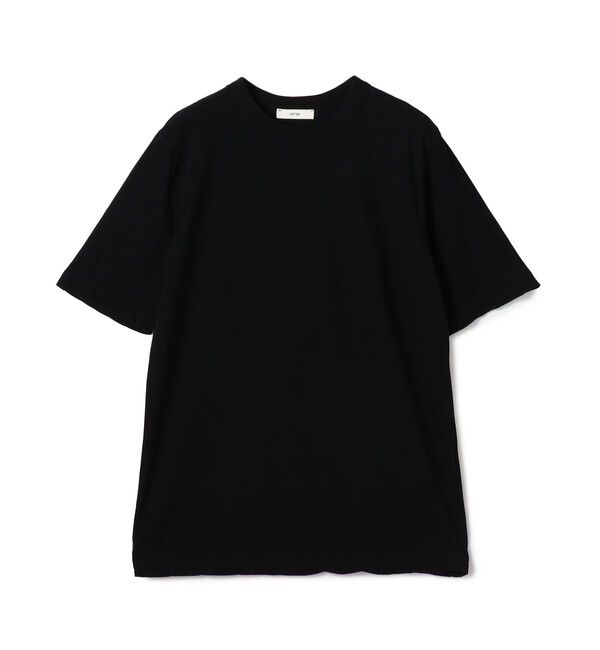 TOMORROWLAND BUYING WEAR「ATON STANDARD T-SHIRTS トップス」|Tシャツ・カットソー|19 ブラック