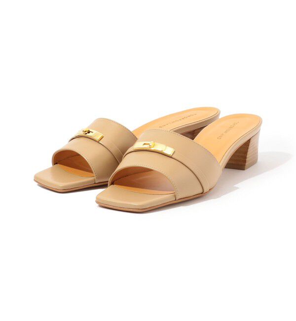 TOMORROWLAND GOODS「TOMORROWLAND ベルテッド サンダル」|サンダル|43 ベージュ