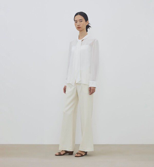 DES PRES「ウールドスキン ワンタックパンツ」|スラックス|