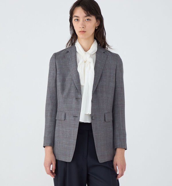 TOMORROWLAND collection「SUMMERTIME BLUE シングル2Bジャケット」|テーラードジャケット|