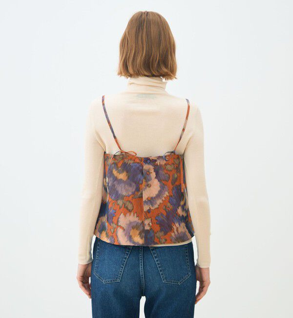 TOMORROWLAND collection「ヴァーミリオンプリント トラペーズキャミソール」|その他|