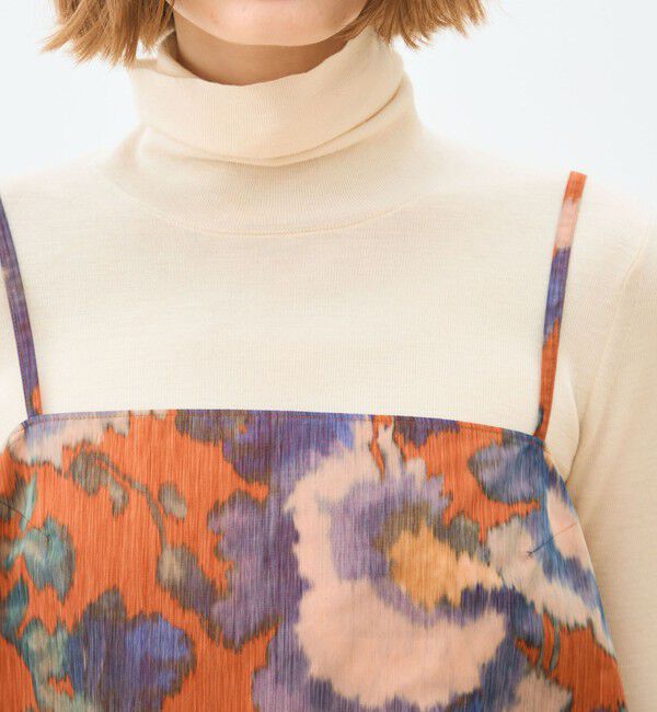 TOMORROWLAND collection「ヴァーミリオンプリント トラペーズキャミソール」|その他|