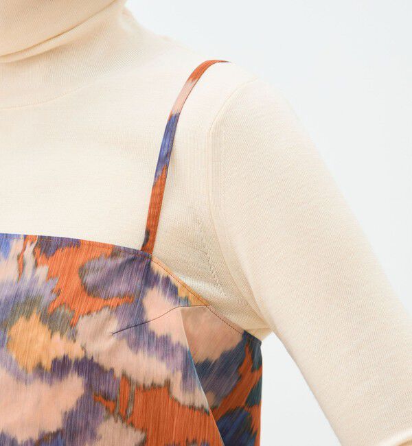 TOMORROWLAND collection「ヴァーミリオンプリント トラペーズキャミソール」|その他|