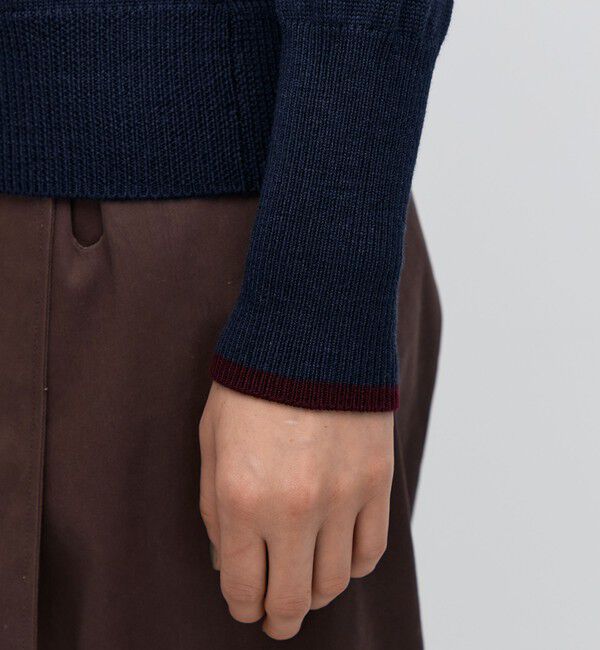 BACCA「【一部WEB限定】エクストラファインメリノウール クルーネックプルオーバー」|ニット・セーター|