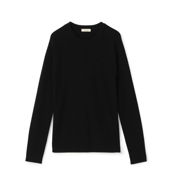 DES PRES「ウーステッドウールファインリブ クルーネックプルオーバー」|ニット・セーター|19 ブラック