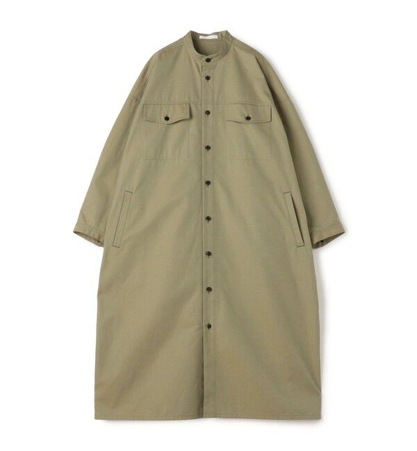 GALERIE VIE「クラシカルギャバジン シャツワンピース」|ワンピース|53 カーキ