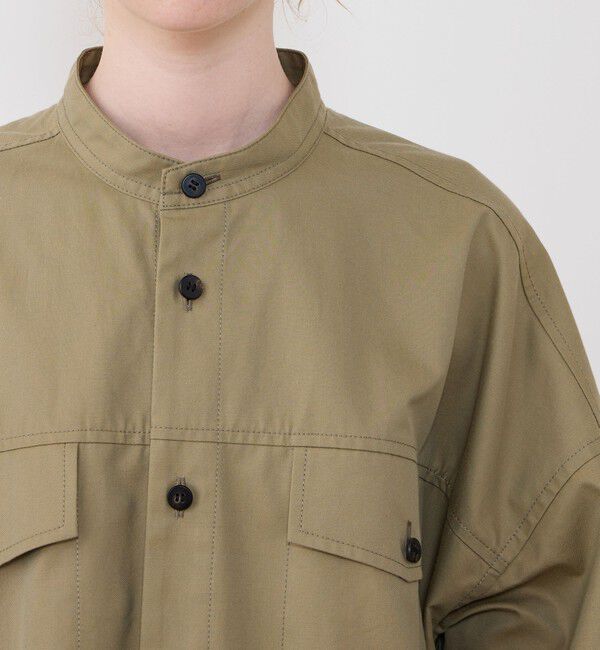 GALERIE VIE「クラシカルギャバジン シャツワンピース」|ワンピース|