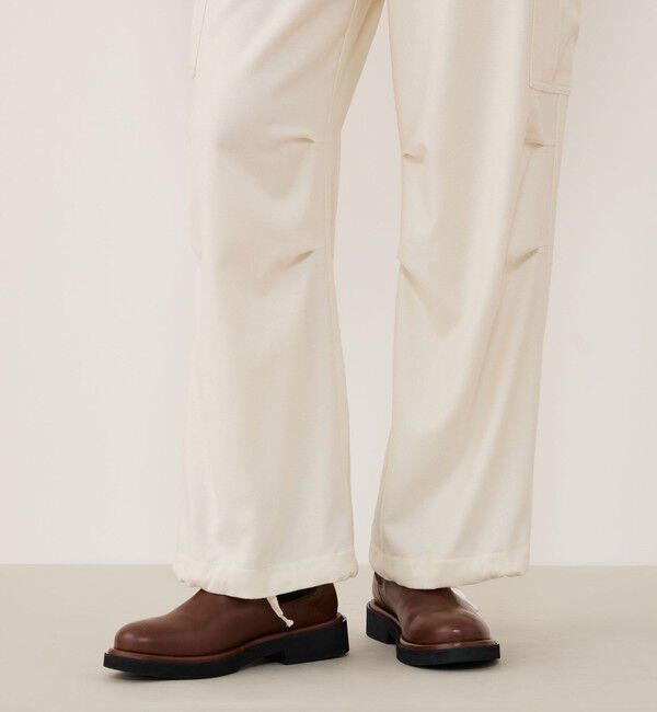 GALERIE VIE「ウールサキソニー イージーカーゴパンツ」|カーゴ|