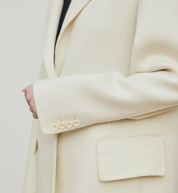 DES PRES「ダブルフェイスメルトンビーバー チェスターコート」|チェスターコート|