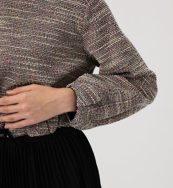 TOMORROWLAND collection「ファンシーニット フロンタブルトップス」|その他|