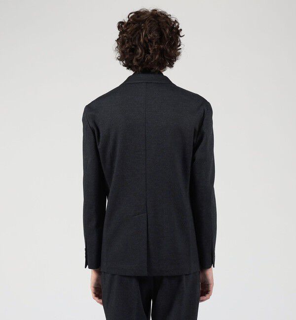 TOMORROWLAND MENS「ウールコットン ダブルジャガード シングルブレステッド2Bジャケット」|テーラードジャケット|