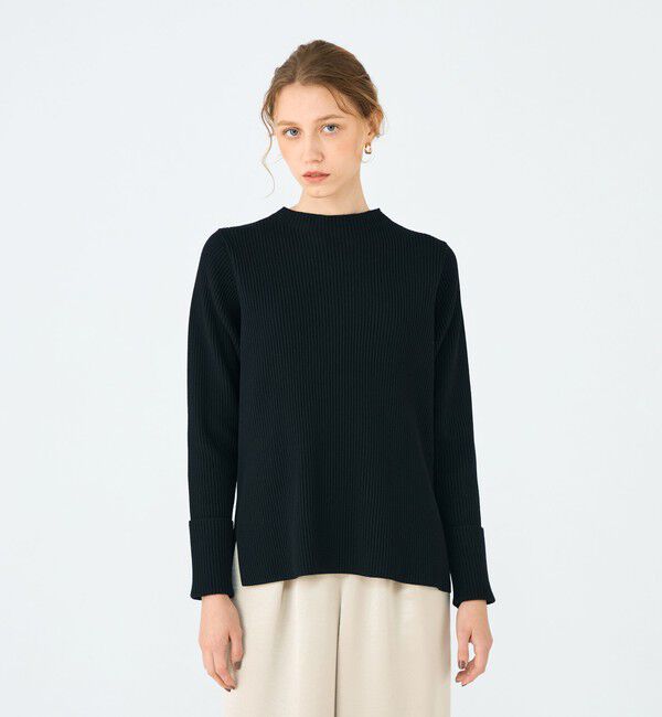 Ballsey「リンクスリブ ビルドネックプルオーバー」|ニット・セーター|