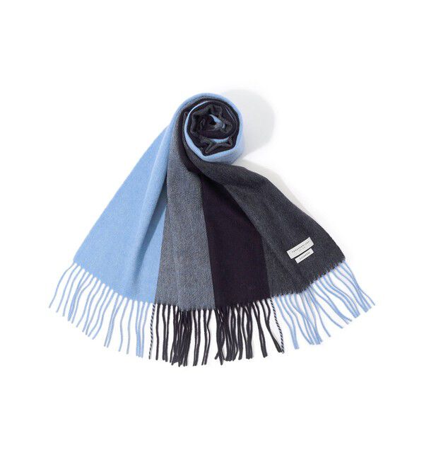 TOMORROWLAND GOODS「TOMORROWLAND カシミヤ パネルチェックマフラー」|マフラー|