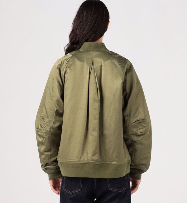 MACPHEE「コットンレーヨンモールスキン MA-1」|ブルゾン・スタジャン|