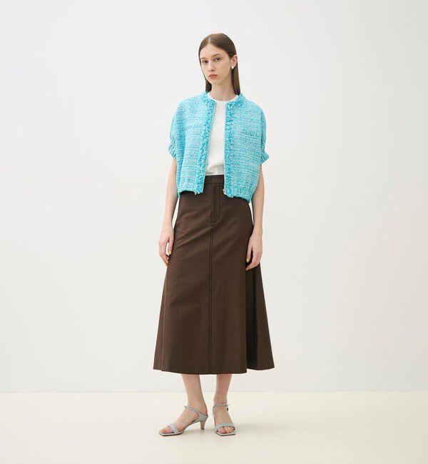 TOMORROWLAND collection「クレールファンシー パフブルゾン」|ブルゾン・スタジャン|