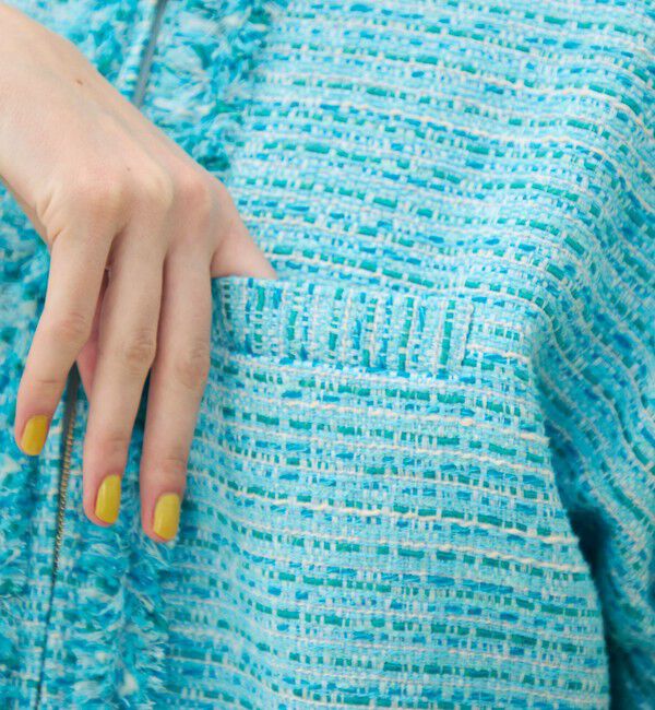 TOMORROWLAND collection「クレールファンシー パフブルゾン」|ブルゾン・スタジャン|