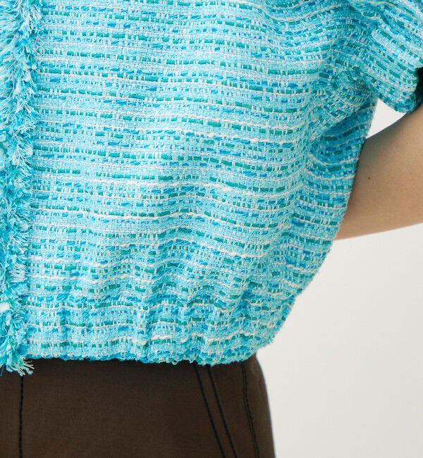 TOMORROWLAND collection「クレールファンシー パフブルゾン」|ブルゾン・スタジャン|