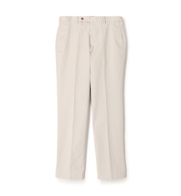 TOMORROWLAND MENS「ストレッチチノ イージースラックス SONDRIO」|スラックス|13 オフホワイト