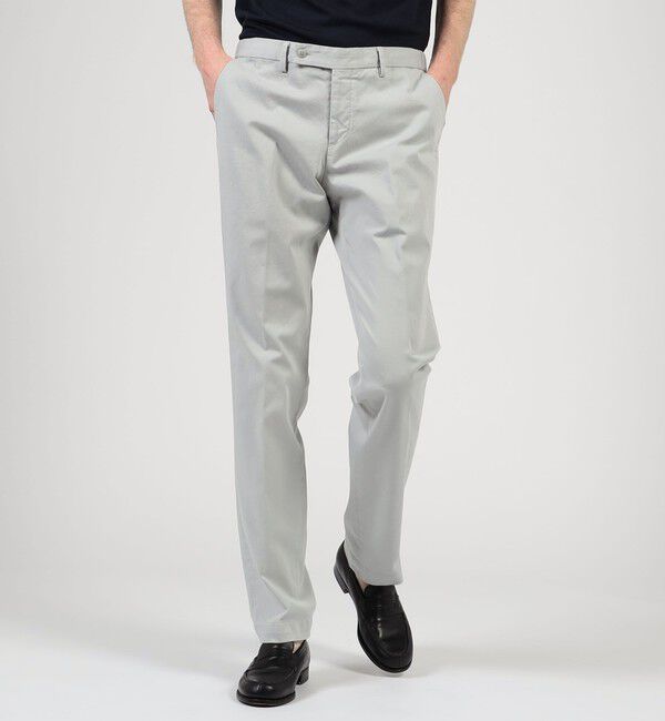 TOMORROWLAND MENS「ストレッチチノ イージースラックス SONDRIO」|スラックス|