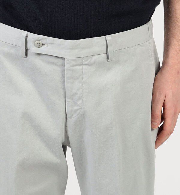 TOMORROWLAND MENS「ストレッチチノ イージースラックス SONDRIO」|スラックス|