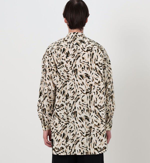 TOMORROWLAND BUYING WEAR「HAVERSACK ATTIRE コットン総柄 スタンドカラーロングスリーブシャツ」|シャツ・ブラウス|