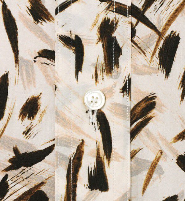 TOMORROWLAND BUYING WEAR「HAVERSACK ATTIRE コットン総柄 スタンドカラーロングスリーブシャツ」|シャツ・ブラウス|