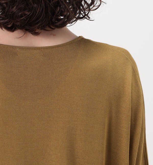 Ballsey「エヴァーシルク ワイドカーディガン」|カーディガン|