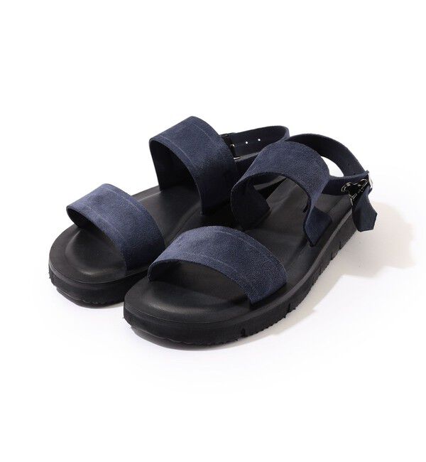 TOMORROWLAND GOODS「Mario Doni Porcari ベルテッドサンダル」|サンダル|69 ネイビー