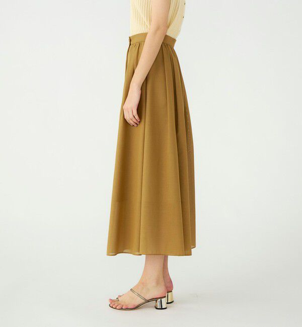 Ballsey「クリスピーシアーボイル フレアキュロットパンツ」|その他|