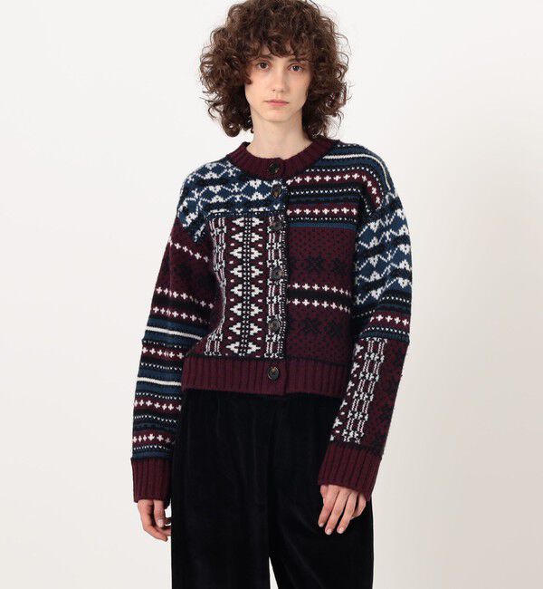 TOMORROWLAND BUYING WEAR「SEA NEW YORK LINEA FAIR ISLE フェアアイル カーディガン」|カーディガン|