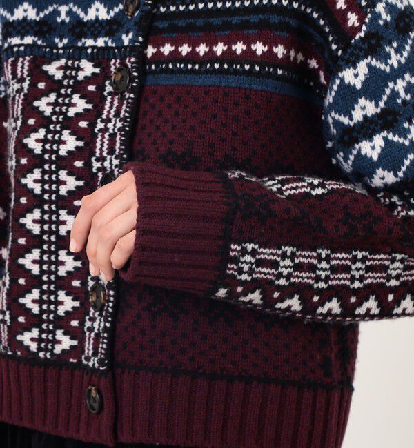 TOMORROWLAND BUYING WEAR「SEA NEW YORK LINEA FAIR ISLE フェアアイル カーディガン」|カーディガン|