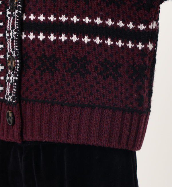 TOMORROWLAND BUYING WEAR「SEA NEW YORK LINEA FAIR ISLE フェアアイル カーディガン」|カーディガン|