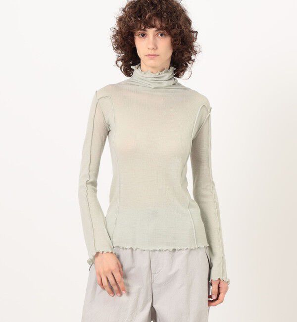 TOMORROWLAND BUYING WEAR「BASERANGE OMATO TURTLENECK タートルネックトップ」|Tシャツ・カットソー|
